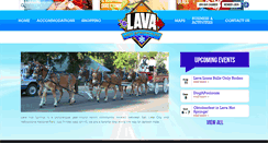 Desktop Screenshot of lavahotsprings.org